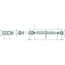 GRANIT Mechanische topstang gaffelkop/kogelgewricht, cat. 3/3, 685 - 955 mm
