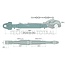 GRANIT Mechanischer Oberlenker hook/clevis, cat. 3/3, 680 - 950 mm