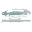 GRANIT Topstang vanghaak/gaffelkop cat. 2/3, 400 mm, 620 - 890 mm
