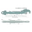 GRANIT Mechanischer Oberlenker Kat. 30-3/32, 620 - 885 mm, M36 x 3