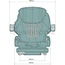 GRAMMER Staplersitz Primo XL luftgefedert 12 V, 470 mm, stof | 1564038