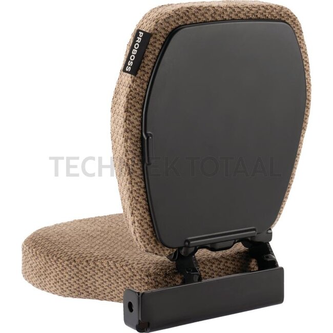 PROBOSS Passenger seat brown, seat cushion 360 mm John Deere | BL15226, RE344014, RE579687