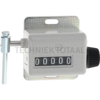 GRANIT Ballenzähler mechanisch 5 Digit, Antriebswelle links, slagrichting links
