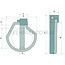 SIMTECX Sicherheitsstecker SX3 4 x 27 mm, Schellestärke 10 - 16 mm