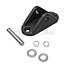 Pastore & Lombardi Mounting bracket gas strut aluminum 32 x 81 x 32 mm, pin Ø 8 mm