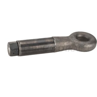 Drawbar eyes rotatable type F Ø 45 mm, 12000 kg, nose weight 1500 kg