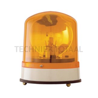 Cobo Zwaailamp H1/H21 oranje 12/24 V, 70 W, Ø 155 mm, vast, Rotante 160G