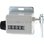 GRANIT Bale counter 5 digit, nulstand button left, as right ø 4 mm, right