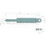 Stabilus Gas strut 400 N, 265 mm