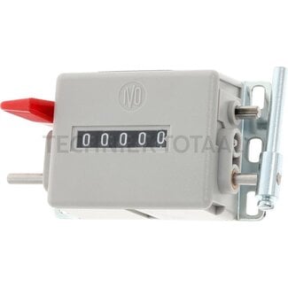 GRANIT Ballenzähler 5 Digit, nulstand Hebel, as 2-zijdig ø 4 mm, links