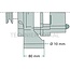 MAHLE Dynamo 14 V / 55 A, flensmaat 80 mm, vorm B Claas, Schlüter | MG 125, 7901820