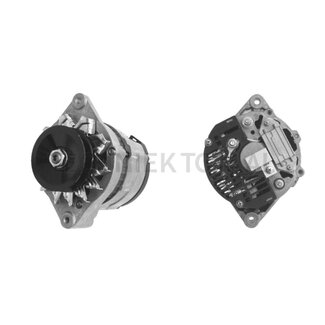 MAHLE Alternator 14 V / 55 A, flange 56 mm, pulley-Ø 87 mm, form B