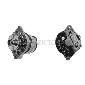 MAHLE Dynamo 14 V / 65 A, flensmaat 56 mm, vorm B John Deere, Renault