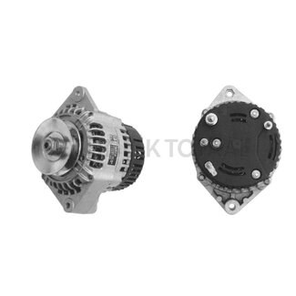 MAHLE Alternator 14 V / 95 A, pulley-Ø 80 mm, form B John Deere, Renault