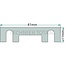 GRANIT Streifensicherung 80 A, bis 36 V, Bolzenabstand 30 mm, Bolzen-Ø 5,5 mm | 12393149, 420580, 50295104