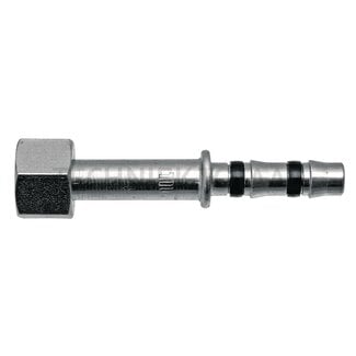 Manuli Rechte koppeling binnendraad 5/8”-18-UNF, Gr.6 DN8, 69 mm