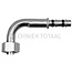 Manuli Koppeling 90° binnendraad 5/8" - 18-UNF, maat 8 DN10 | C47990-08-06, 8881400670