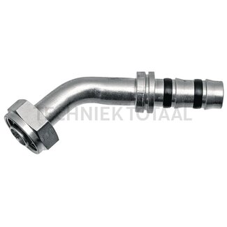 Manuli Kupplung airco 45° Innengewinde 1”-14-UNS, Gr.10 DN13