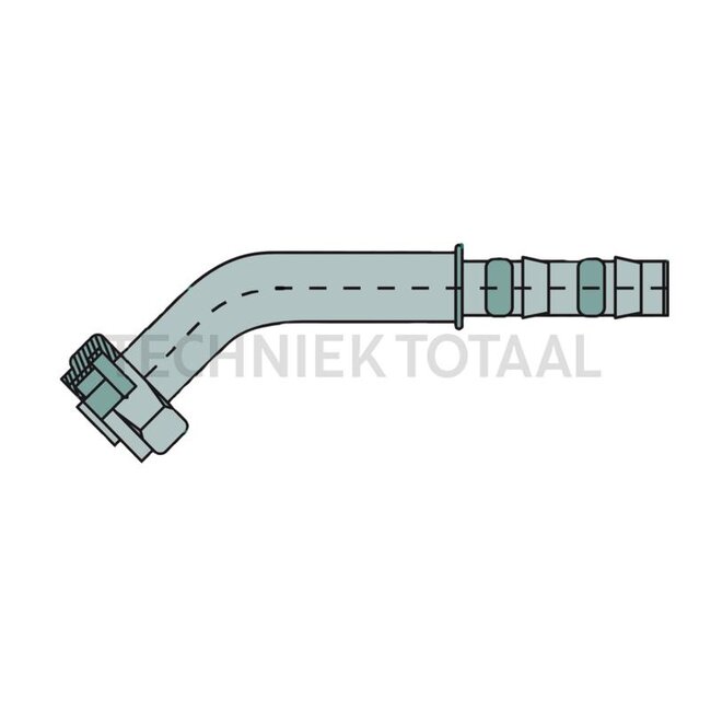 Manuli Kupplung airco 45° Innengewinde 1”-14-UNS, Gr.10 DN13 | C47940-10-11, 8881400584