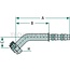 Manuli Kupplung airco 45° Innengewinde 1”-14-UNS, Gr.10 DN13 | C47940-10-11, 8881400584