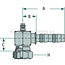 Manuli Kupplung 90° kurz Innengewinde 1"-14-UNS, Größe 10 DN13 | 8881400604, C47986-10-11