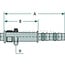 Manuli Rechte koppeling maat 12 DN16, buitendraad 7/8”-14-UNS-2A | C38010-12-10, 8881400675