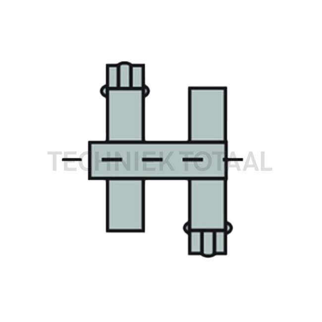 Manuli RP-clamp sleeve 06 Gr.6 (5/16 inch) - DN8, i.d. 8 mm, o.d. 12,7 mm | C01000-06, 8881400699