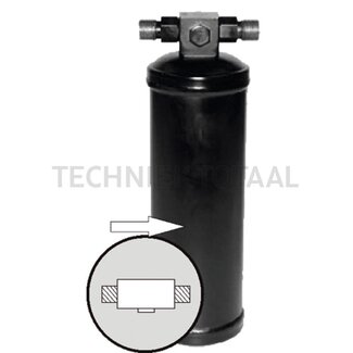 AKS-Dasis Filtertrockner airco 191 mm, Ø 60 mm, Außengewinde 5/8 - 18UNF