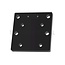 Walterscheid Bolt-on plate 170 x 180 x 20 mm, M16, hole pattern 140 x 80 mm, 8 holes | 8000583