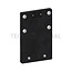 Walterscheid Anschraubplatte 170 x 180 x 20 mm, M16, Lochbild 140 x 80 mm, 6 Löcher | 8003808