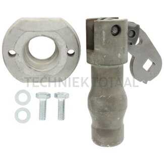 Scharmüller Hitch pin trailer coupling A10, A11 Ø 38 mm, 120 mm, complete set