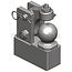 Scharmüller Ball carrier complete K50, bore M20, 2 ton | 02.481.3052-A02