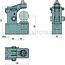 Scharmüller Ball carrier complete K50, bore M20, 2 ton | 02.481.3052-A02