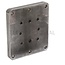 ROCKINGER Bolt-on plate 270 x 240 x 30 mm, M16, hole pattern 100 x 110 x 110 mm | ROE70306