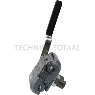 Wabco Schnellkupplung Duo-Matic M22 x 1,5 / M16 x 1,5 mit Ventil