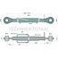 GRANIT Mechanischer Oberlenker cat. 2/25,4-2/25,4, 420 - 615 mm, M27 x 3