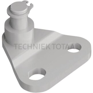 Stabilus Angle plate 30 x 28 x 17 mm, 700 N, ball-Ø 6 mm