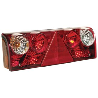 ASPÖCK Rear lights Europoint II left 426 x 154 x 85 mm, 24 V