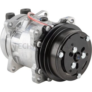 GRANIT Airco Kompressor 12 V, 108 cm³, Riemenscheibe Ø 125 mm, Nuten A1