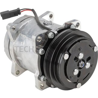 Airco Kompressor 12 V, 108 cm³, Riemenscheibe Ø 121 mm, Nuten PV4