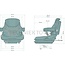 GRAMMER Traktorsitz Primo XM Plus Mechanisch gefedert, PVC, 570 mm | 1451072