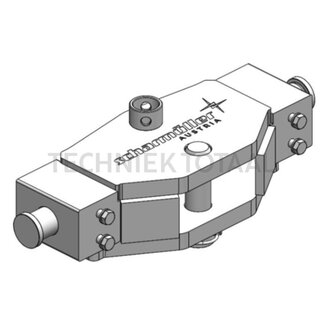 Scharmüller Disselconsole binnenbreedte 149 mm, zwart Fiat