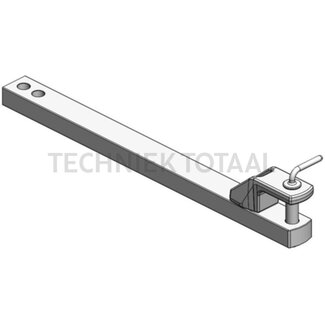 Scharmüller Drawbar pin-Ø 31,5 mm, 1003 mm, category 2, AGCO gray