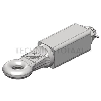 Scharmüller Zugöse cuna Ø 35 mm, Arbeitslänge 125 mm, Schaft Ø 60 mm