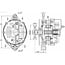 HELLA Alternator 14 V / 65 A, pulley Ø 77 mm, 1 groove | 8EL 015 643-151