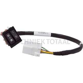 GRAMMER Cable harness heating and air conditioning with switch MSG 90.6 PG