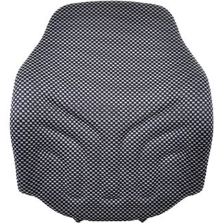GRAMMER Rückenpolster stof Blau Schwarz, 410 mm, Sitz MSG 20 Schmal