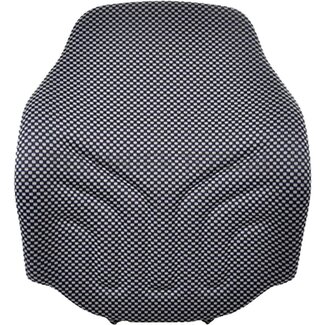 GRAMMER Rugkussen stof blauw zwart, 410 mm, zitting MSG 20 smal