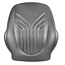 GRAMMER Back cushion PVC, black with 12V / 24V heating, seat 522 | 1106478