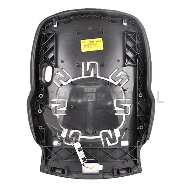 GRAMMER Back cushion PVC, black with 12V / 24V heating, seat 522 | 1106478